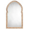Jamie Young Bardot 60" Wood & Buffalo Bone Arch Wall Mirror