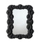 Jamie Young Baroque Resin Wall Mirror - Black