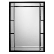 Jamie Young Chelsea Iron Rectangle Wall Mirror - Black