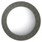 Jamie Young Chester Shagreen Round Mirror - Grey