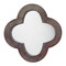 Jamie Young Clover Wood Wall Mirror - Grey Wash