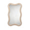 Jamie Young Deli Wavy Bamboo Wall Mirror - Cream