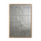 Jamie Young Fractured Hammered Iron Rectangle Wall Mirror