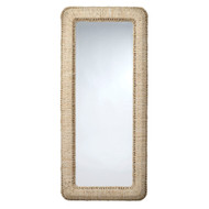 Jamie Young Hollis Rectangle Rope Floor Mirror