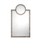 Jamie Young Keystone Vellumn Wall Mirror - Grey