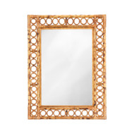Jamie Young Marche Mirror in Natural Bamboo