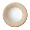 Jamie Young Paddock Bamboo Round Wall Mirror - Cream