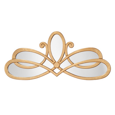 Jamie Young Scroll Mirror - Gold