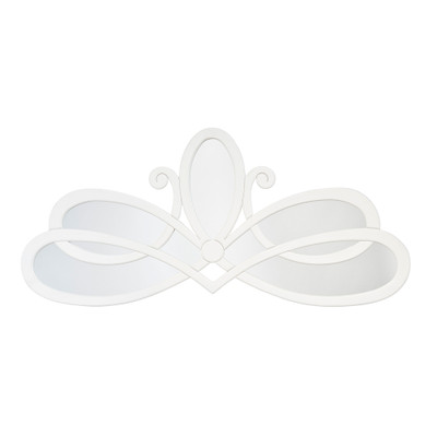 Jamie Young Scroll Mirror - White
