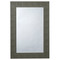 Jamie Young Structure Shagreen Rectangle Mirror - Grey