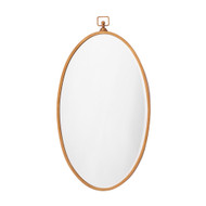 Jamie Young Wade Iron Mirror - Antique Brass