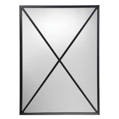 Jamie Young Xander Iron Rectangle Wall Mirror