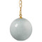 Jamie Young Camber 1-Light Glass Pendant - Blue