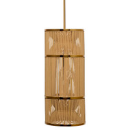Jamie Young Congruent 1-Light Iron and Cotton Pendant