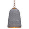 Jamie Young Creekside 1-Light Beaded Pendant - Slate Blue