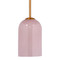 Jamie Young Holt 1-Light Glass Pendant - Pink