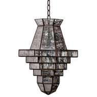 Jamie Young Imperial 1-Light Glass and Metal Pendant
