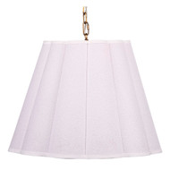 Jamie Young Scalloped 1-Light Pendant - Boucle Linen