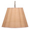 Jamie Young Scalloped 1-Light Pendant - Raffia