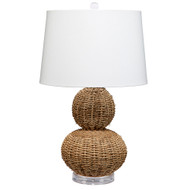 Jamie Young Sebastian Seagrass Table Lamp