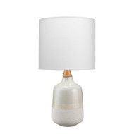 Jamie Young Alice Ceramic Table Lamp - Cream