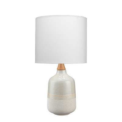Jamie Young Alice Ceramic Table Lamp - Cream