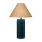 Jamie Young Allister Ceramic Table Lamp with Raffia Shade