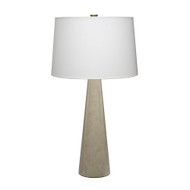 Jamie Young Alps Metal Table Lamp - Warm Grey