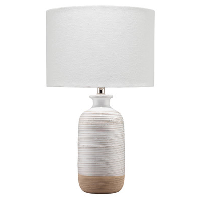 Jamie Young Ashwell Ceramic Table Lamp - White