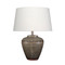 Jamie Young Avondale Ceramic Table Lamp with Linen Shade