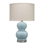 Jamie Young Bubble Ceramic Table Lamp - Blue