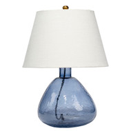 Jamie Young Demi Blown Glass Table Lamp - Blue