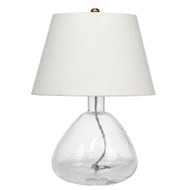 Jamie Young Demi Blown Glass Table Lamp - Clear