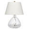 Jamie Young Demi Blown Glass Table Lamp - Clear