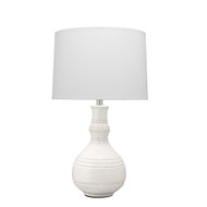 Jamie Young Droplet Ceramic Table Lamp - White