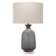 Jamie Young Frosted Glass Table Lamp - Grey