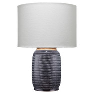 Jamie Young Graham Ceramic Table Lamp - Navy