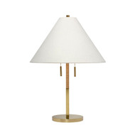 Jamie Young Harrison Rattan Table Lamp - Natural