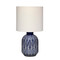 Jamie Young Highland Ceramic Table Lamp with Linen Shade