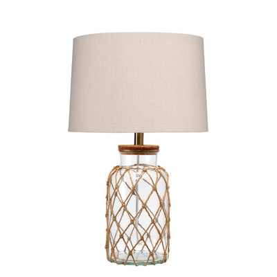 Jamie Young Hugo Glass Table Lamp