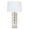 Jamie Young Irene Glass Table Lamp - Silver