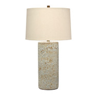 Jamie Young Lava Ceramic Table Lamp - Volcanic Cream