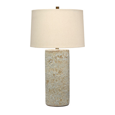 Jamie Young Lava Ceramic Table Lamp - Volcanic Cream