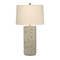 Jamie Young Lava Ceramic Table Lamp - Volcanic Cream