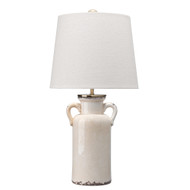 Jamie Young Piper Ceramic Table Lamp - Cream