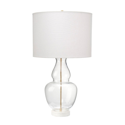 Jamie Young Poised Glass Table Lamp - Clear