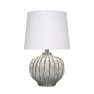 Jamie Young Reef Ceramic Table Lamp with Linen Shade