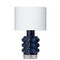 Jamie Young Seltzer Blown Glass Table Lamp - Blue