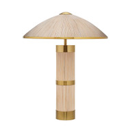 Jamie Young Seychelles Rattan Table Lamp