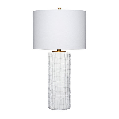 Jamie Young Trunk Polyresin Table Lamp with Linen Shade